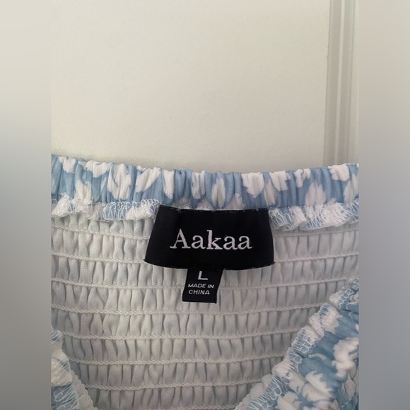 Light Blue Floral Chiffon Sweetheart Maternity Maxi Dress - Picture 7 of 13